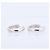 Autre Marque Orecchini in Diamante Non Signé / Unsigned K18WG 4.4g 1.0 ct Bianco - vista 7