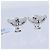 Autre Marque Orecchini Non Signe / Unsigned in diamanti neri K18WG 10.6g, 2.45 ct Bianco - vista 3