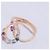 Autre Marque Unsignierter Mehrfarbiger Diamantring in K18PG 5.3g 129 S008 D026 Weiß - Ansicht 11