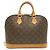 Borsa Louis Vuitton Monogram Alma Marrone - vista 2