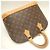 Borsa Louis Vuitton Monogram Alma Marrone - vista 3