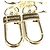 Portachiavi Monogram Louis Vuitton D'oro - vista 4