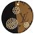 Portachiavi Monogram Reverse Louis Vuitton Marrone Nero - vista 4