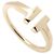 Anello T-Wire in oro rosa 18K di Tiffany & Co.