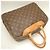 Borsa Louis Vuitton Monogram Deauville Marrone - vista 3