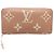 Cartera larga Louis Vuitton Monogram Empreinte en beige - vista 3