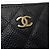 Chanel Matelassé Langer Geldbeutel Schwarz - Ansicht 12