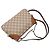 Piccola borsa a tracolla Gucci GG Emblem Marrone - vista 5