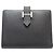 Portafoglio compatto bi-fold Hermès Bearn Nero - vista 2