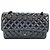 Borsa a Spalla Chanel Matelassé Nera Nero - vista 2