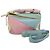 Borsa a 2 vie in pelle Loewe Puzzle Bag Medium Multicolore