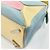 Borsa a 2 vie in pelle Loewe Puzzle Bag Medium Multicolore - vista 9