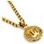 Collana in metallo dorato Chanel D'oro - vista 2