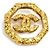 Spilla in metallo dorato Chanel D'oro