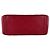 Borsa a tracolla Chanel in pelle di vitello martellata rossa Rosso - vista 4