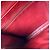 Borsa a tracolla Chanel in pelle di vitello martellata rossa Rosso - vista 5