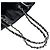 Borsa a tracolla Chanel in pelle vernice Nero - vista 10