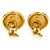 Orecchini a clip dorati Chanel D'oro - vista 4
