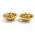 Pendientes de clip dorados Chanel - vista 5