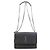 Borsa a tracolla in pelle grigia Saint Laurent Marrone - vista 17