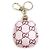 Portachiavi Gucci Charm Owl Rosa D'oro Bordò - vista 2