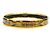 Hermès Bracciale rigido in smalto multicolore oro Hermes D'oro