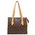 Borsa a tracolla Louis Vuitton Monogram Popincourt O Marrone