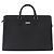 Burberry BUSINESS BLACK LEATHER large Schwarz