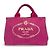 Prada Canapa Handtasche Rosa Stoff Pink