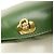 Borsa Fendi Janus con motivo greco Verde - vista 13