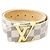 Cinturón Louis Vuitton Damier Azur Blanco - vista 2