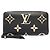 Cartera larga Louis Vuitton Monogram Empreinte Negro Beige - vista 2