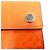 Cartera tríptico Louis Vuitton Taigarama Naranja - vista 13