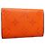 Cartera tríptico Louis Vuitton Taigarama Naranja - vista 4