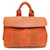 Hermès Borsa Hermes Valparaiso PM Arancione Pelle Panno