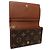 Cartera de doble pliegue Louis Vuitton Monogram marrón Castaño - vista 7
