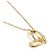 Collana Louis Vuitton Heart Falling in Love D'oro - vista 2