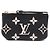 Tarjetero Monogram Empreinte Louis Vuitton Negro Beige