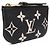 Tarjetero Monogram Empreinte Louis Vuitton Negro Beige - vista 2