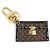 Charm per borsa Louis Vuitton Petite Malle Marrone Nero