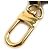 Charm per borsa Louis Vuitton Petite Malle Marrone Nero - vista 5