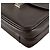 Borsa a tracolla in pelle marrone Prada - vista 8
