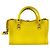 Balenciaga Mini City Leder Schultertasche Gelb - Ansicht 3