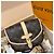 Borsa Louis Vuitton Saumur BB Monogram Marrone Monogramma - vista 5