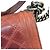Chanel Borsa Boy Small Double Stitch Pelle di Vitello Bordò - vista 11