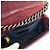 Chanel Borsa Boy Small Double Stitch Pelle di Vitello Bordò - vista 5