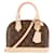 Louis Vuitton Borsa a mano Monogram Alma BB Marrone Monogramma
