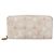 Louis Vuitton Coussin Zippy aus Monogramm-Präge-Lammleder Pink