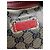 Gucci GG Canvas Hobo Schultertasche Rot Beige Dunkelblau - Ansicht 11