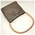 Borsa a tracolla Louis Vuitton Monogram Looping MM Marrone Monogramma - vista 3